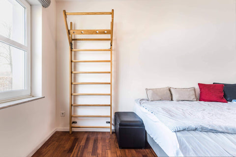 Image of MULTI USE EXCERCISE WALLBARS STATION | CHIN UP BAR | SIT UP BAR | PULL UPS BAR - sweatcentral