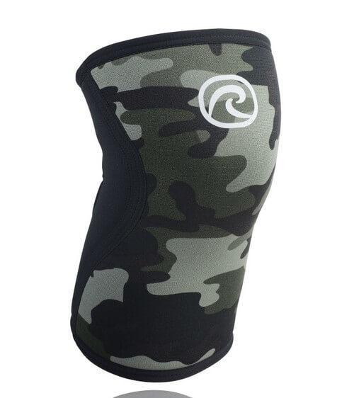 REHBAND UNISEX KNEE SLEEVES RX SUPPORT 5MM CAMO USED BY THE BEST WEIGHTLIFTERS - sweatcentral