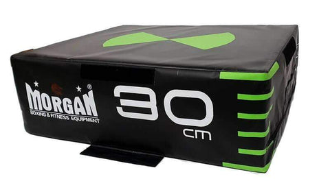 Image of SET OF 3 MORGAN HD MODULAR FITNESS HIGH DENSITY FOAM PLYO BOX 12" + 18" + 24" - sweatcentral