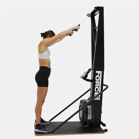 Image of Force USA Ski Erg Trainer Machine and Floor Stand