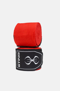 STING Elasticised Boxing Hand Wraps Muay Thai Kick Boxing Protective Bandages 4.5m