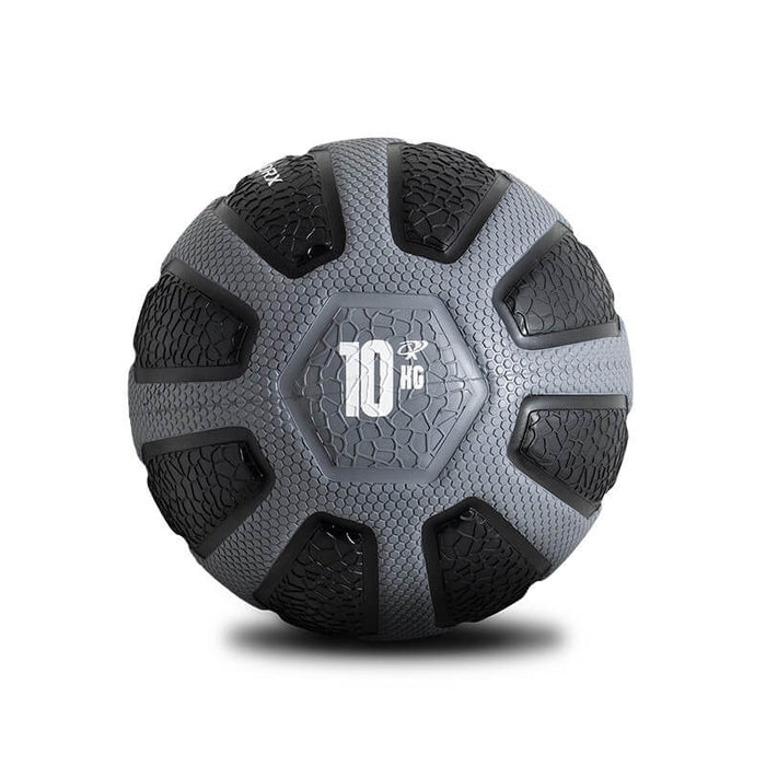 2-Tone Commercial Rubber Medicine Ball - 10kg - Sweat Central