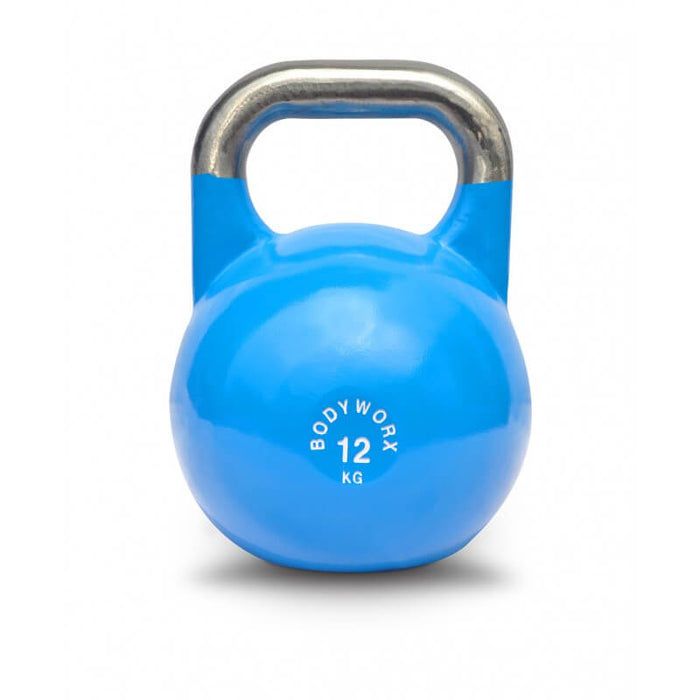 12KG COMPETITION PRO GRADE STEEL KETTLEBELL KETTLE BELL GYM WEIGHT - Sweat Central