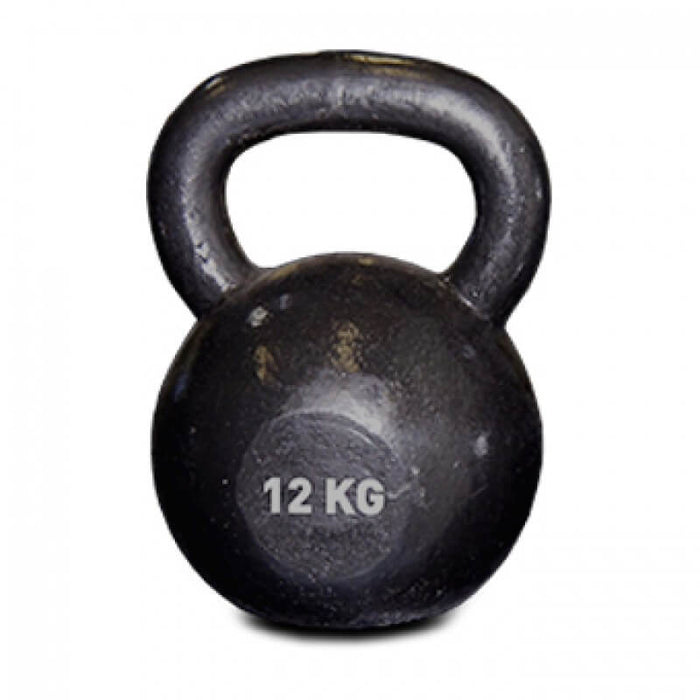 12KG CAST IRON RUSSIAN KETTLEBELL KETTLE BELL GYM WEIGHTS - Sweat Central