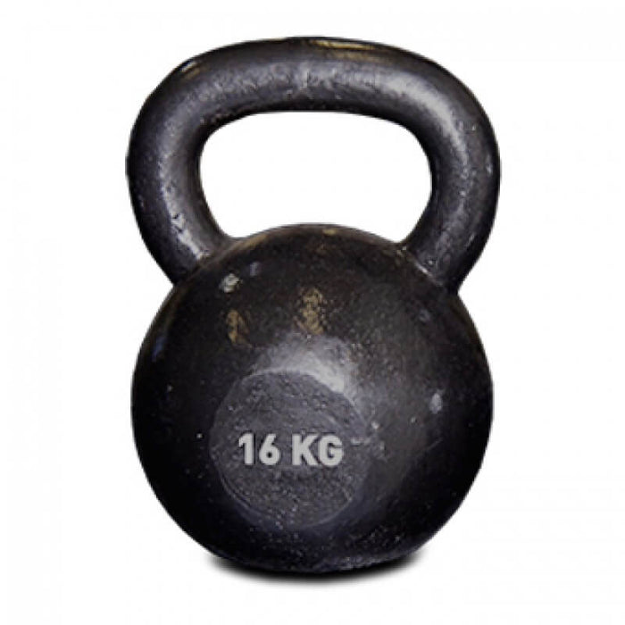 16KG CAST IRON RUSSIAN KETTLEBELL KETTLE BELL GYM WEIGHTS - Sweat Central