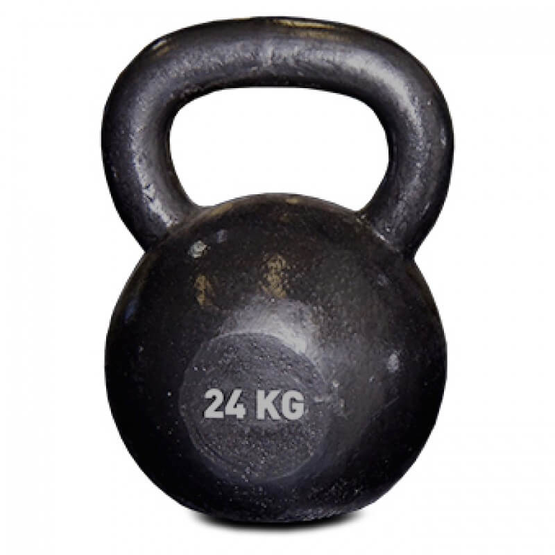 24KG CAST IRON RUSSIAN KETTLEBELL KETTLE BELL GYM WEIGHTS - Sweat Central