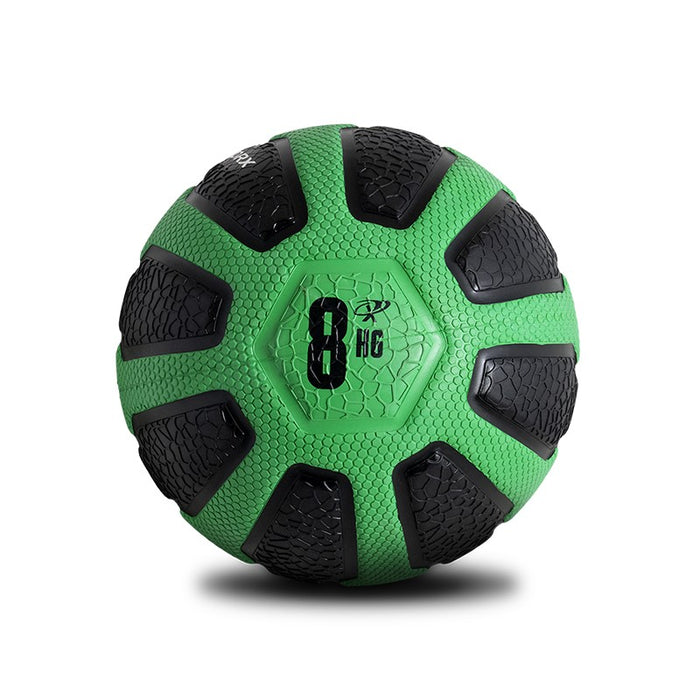 2-Tone Commercial Rubber Medicine Ball - 8kg