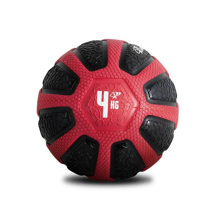2-Tone Commercial Rubber Medicine Ball - 4kg - Sweat Central