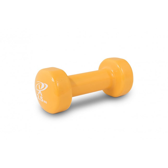 Vinyl Dipped Dumbbells (2.5KG) ORANGE