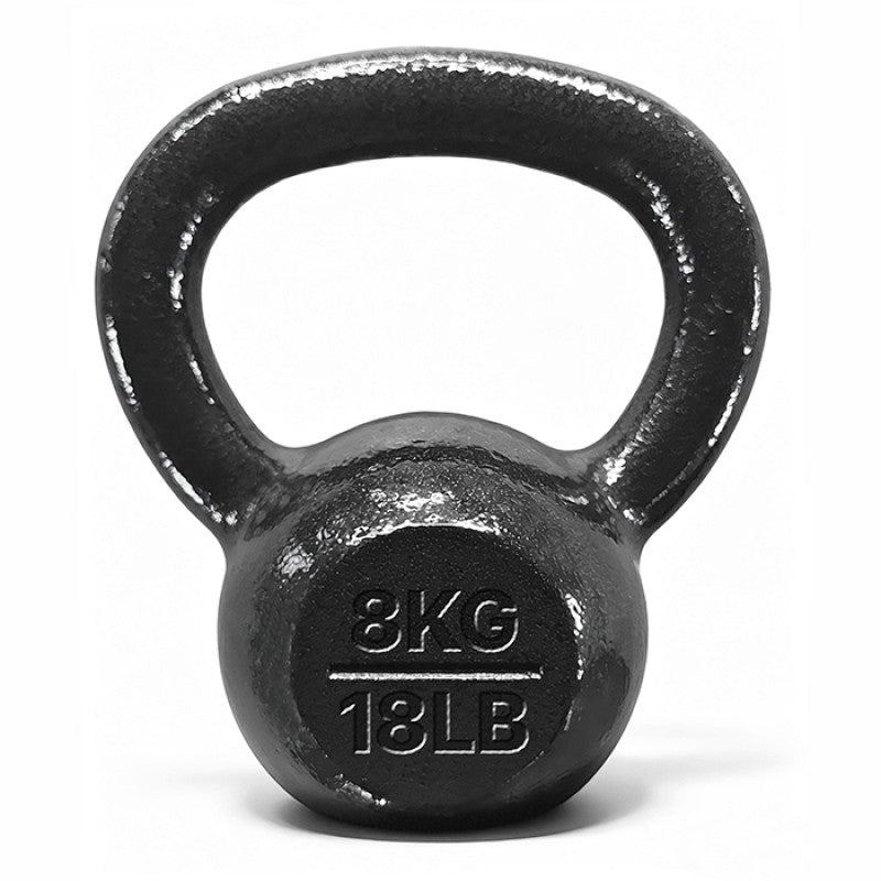 8KG CAST IRON RUSSIAN KETTLEBELL KETTLE BELL GYM WEIGHTS 8KG