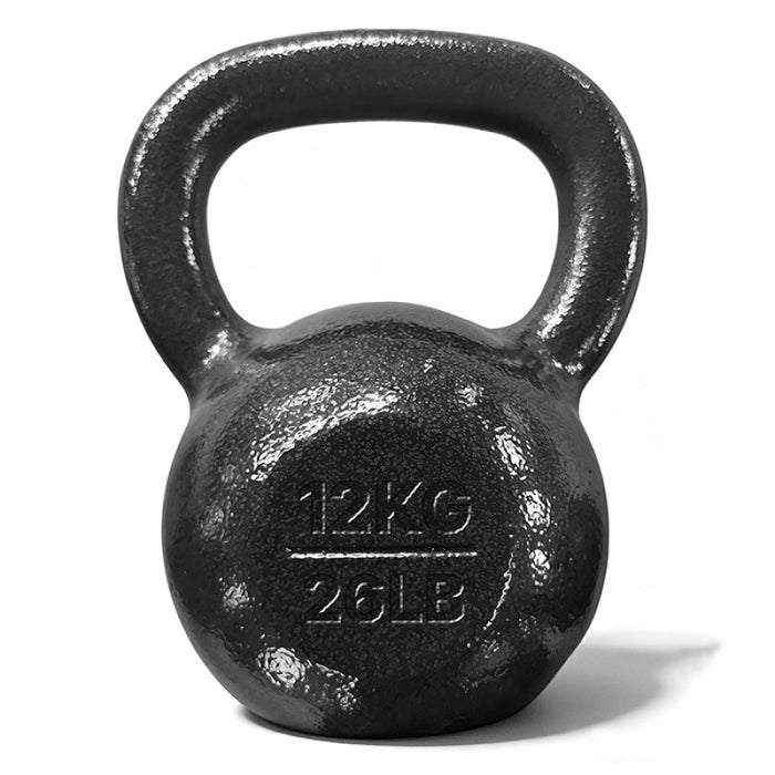 12KG CAST IRON RUSSIAN KETTLEBELL KETTLE BELL GYM WEIGHTS 12KG