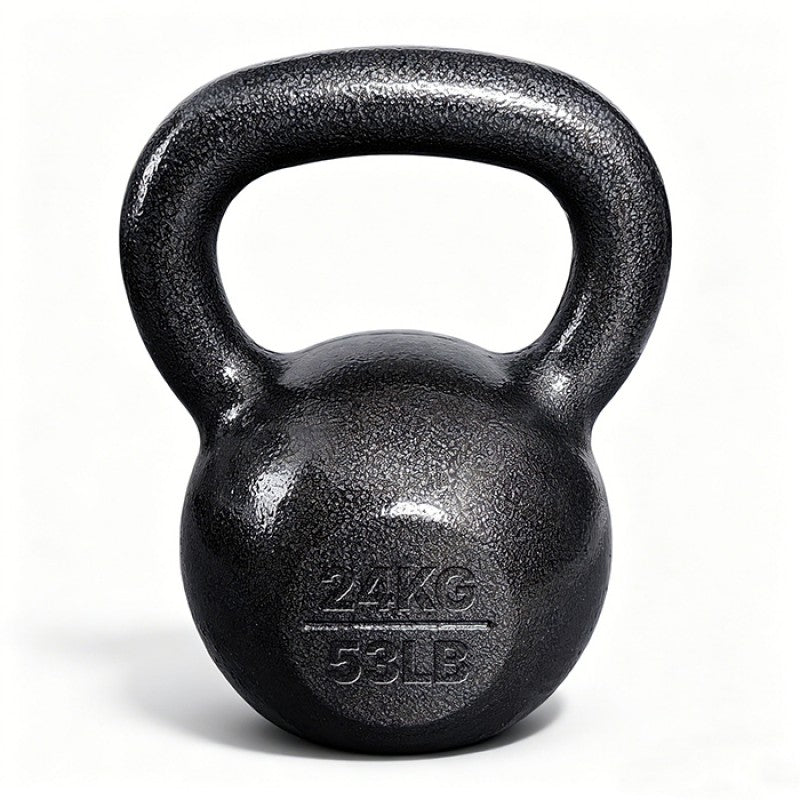 24KG CAST IRON RUSSIAN KETTLEBELL KETTLE BELL GYM WEIGHTS 24KG