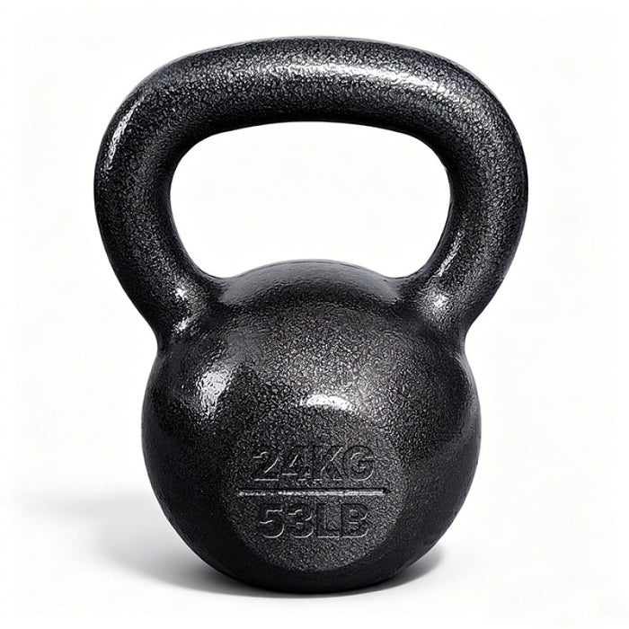 24KG CAST IRON RUSSIAN KETTLEBELL KETTLE BELL GYM WEIGHTS 24KG