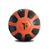 2-Tone Commercial Rubber Medicine Ball - 7kg
