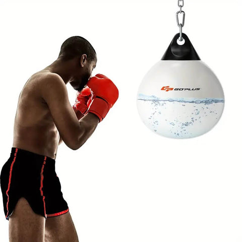 Image of Unfilled Water Boxing Bag Aqua Training Kickboxing Muay Thai Sparring Punching Ball Bag