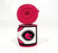 PAIR OF MORGAN MEXICO ELASTIC SHORT BOXING PROTECTIVE HAND WRAPS - 108inch - 2.75m long