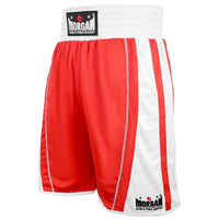 MORGAN REVERSIBLE RED/BLUE TRAINING BOXING COMPETITION SHORTS