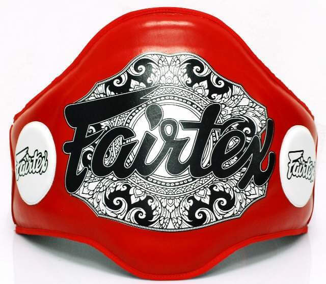 Fairtex The Champion Belt Boxing Punching Muay Thai Sparring Protector Belly Pad