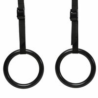 MORGAN ABS PLASTIC GYMNASTIC/GYM RINGS (PAIR)