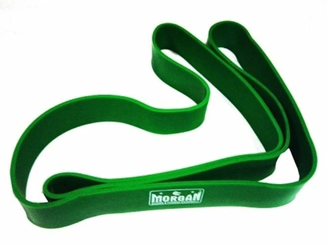 LARGE POWER RESISTANCE EXERCISE RUBBER BANDS - GREEN COLOUR