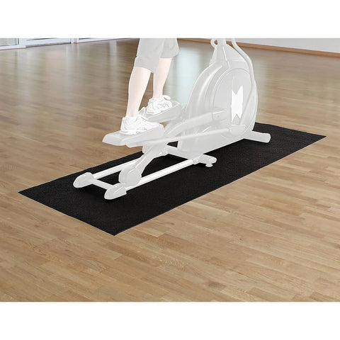 Image of Treadmill Eliptical Cross Trainer Exercise Bike Cardio Machine Floor Mat