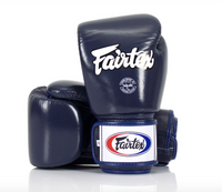 FAIRTEX Muay Thai Sparring Gloves Boxing Training Punching Gloves Blue