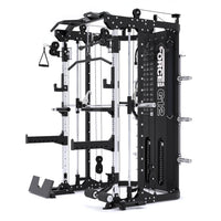 Force USA G12  Power Rack Smith Machine Dip Station Chin Up Station And Multi Functional Trainer Cable Cross Over Gym All In One