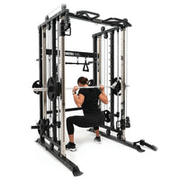 Force USA G3 Smith Machine Power Rack Cage And Multi Functional Trainer Cable Cross Over Gym All In One