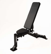 Force USA Adjustable Flat Incline Decline Weights Gym Bench with Arm and Leg Developer - Sweat Central