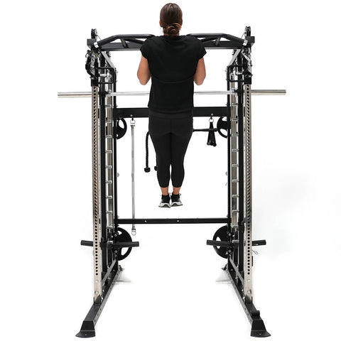 Image of Force USA G3 Smith Machine Power Rack Cage And Multi Functional Trainer Cable Cross Over Gym All In One