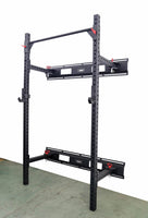 FOLD BACK WALL MOUNTED RIG SQUAT POWER RACK