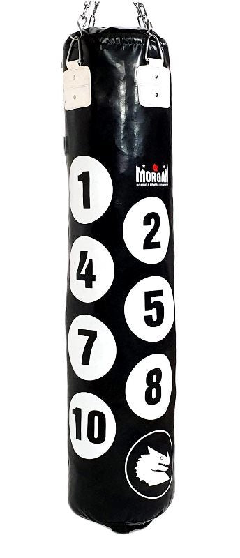 MORGAN 55KG 5ft NUMBER HANGING PUNCH BAG (EMPTY OPTION AVAILABLE)