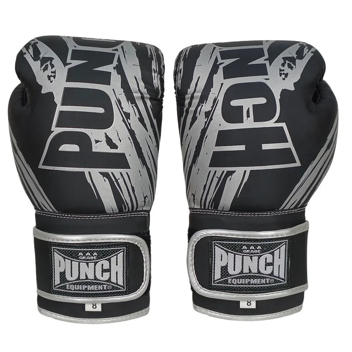 BOXING GLOVES - Youth (8-14yo) - 8oz - MATT BLACK