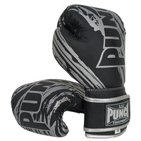 BOXING GLOVES - Youth (8-14yo) - 8oz - MATT BLACK