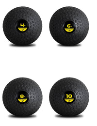SET OF 4KG & 6KG & 8KG & 10KG SLAM / DEAD MEDICINE CROSS TRAINING BALLS - Sweat Central