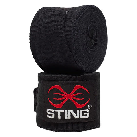 Image of STING Elasticised Boxing Hand Wraps Muay Thai Kick Boxing Protective Bandages 4.5m
