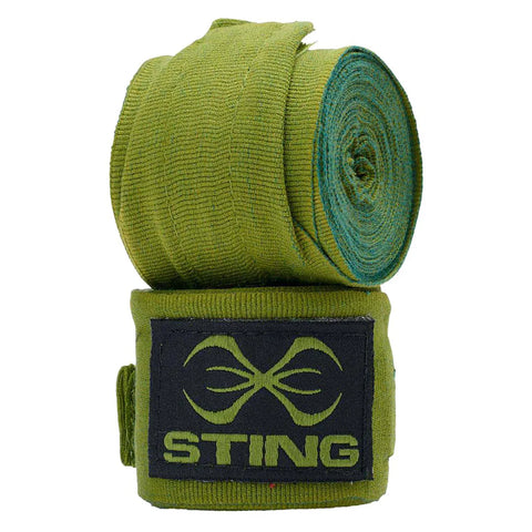 Image of STING Elasticised Boxing Hand Wraps Muay Thai Kick Boxing Protective Bandages 4.5m