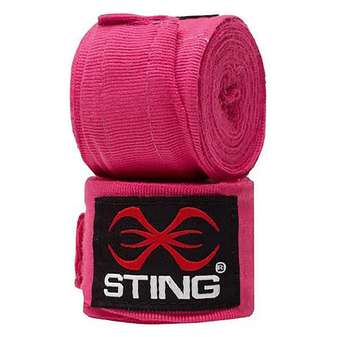 Image of STING Elasticised Boxing Hand Wraps Muay Thai Kick Boxing Protective Bandages 4.5m
