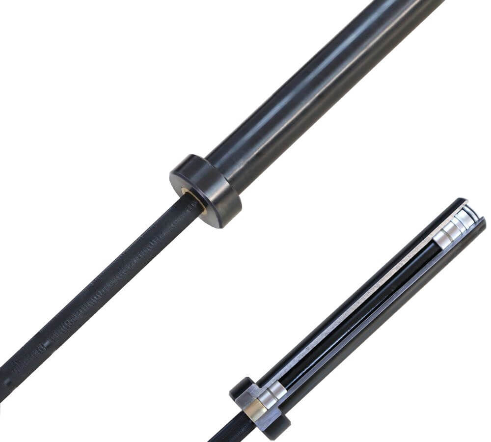 20kg Black Harden Chrome Bar Cross Training Powerlifting