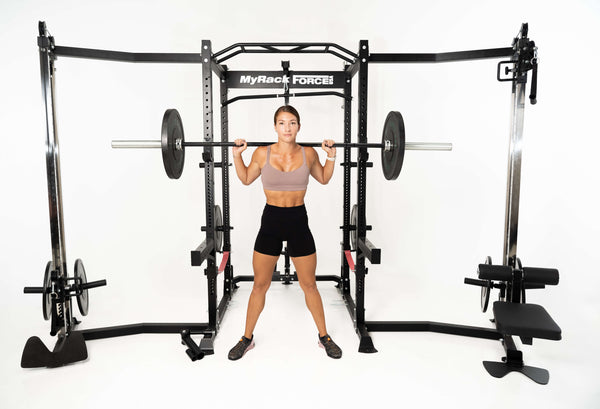 Force USA MyRack Modular Power Rack Custom Power Cage Squat Rack– Sweat ...