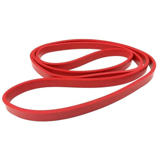 EXTRA SMALL POWER RESISTANCE EXERCISE RUBBER BANDS- RED COLOR
