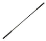 2.2m 20kg Black Harden Chrome Bar Cross Training Powerlifting Olympic Barbell - 680kg Capacity