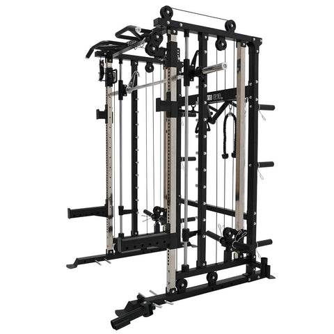 Image of Force USA G3 Smith Machine Power Rack Cage And Multi Functional Trainer Cable Cross Over Gym All In One