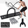 Rope Anchor for Battle Ropes & Floor to Ceiling Straps & Boxing Punching Bag Mount