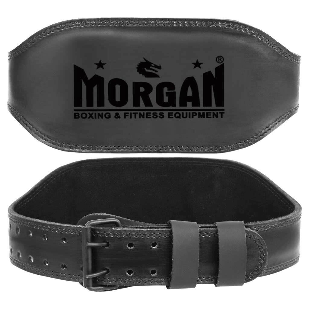 Powerlifting Support Professional Leather Weight Lifting Belt 15cm Wide - Sweat Central