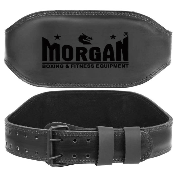 Powerlifting Support Professional Leather Weight Lifting Belt 15cm Wide - Sweat Central