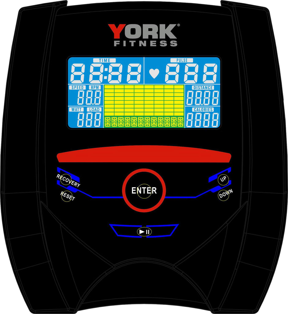 York C420 Upright Exercise Bike