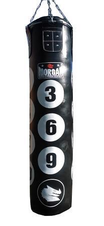 5 FOOT FILLED MORGAN NUMBER BOXING PUNCHING BAG HANGING KICKBOXING PUNCH BAG - sweatcentral