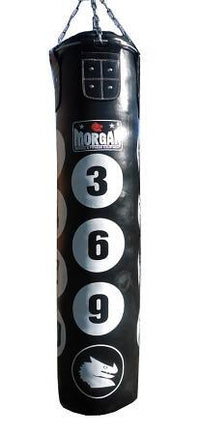 5 FOOT FILLED MORGAN NUMBER BOXING PUNCHING BAG HANGING KICKBOXING PUNCH BAG - sweatcentral