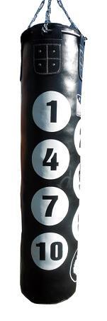 5 FOOT FILLED MORGAN NUMBER BOXING PUNCHING BAG HANGING KICKBOXING PUNCH BAG - sweatcentral